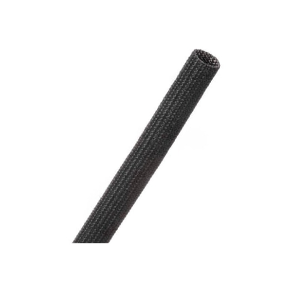 Techflex Insultherm Resin Coated Fiberglass Sleeve .38in Dia., 50', Black